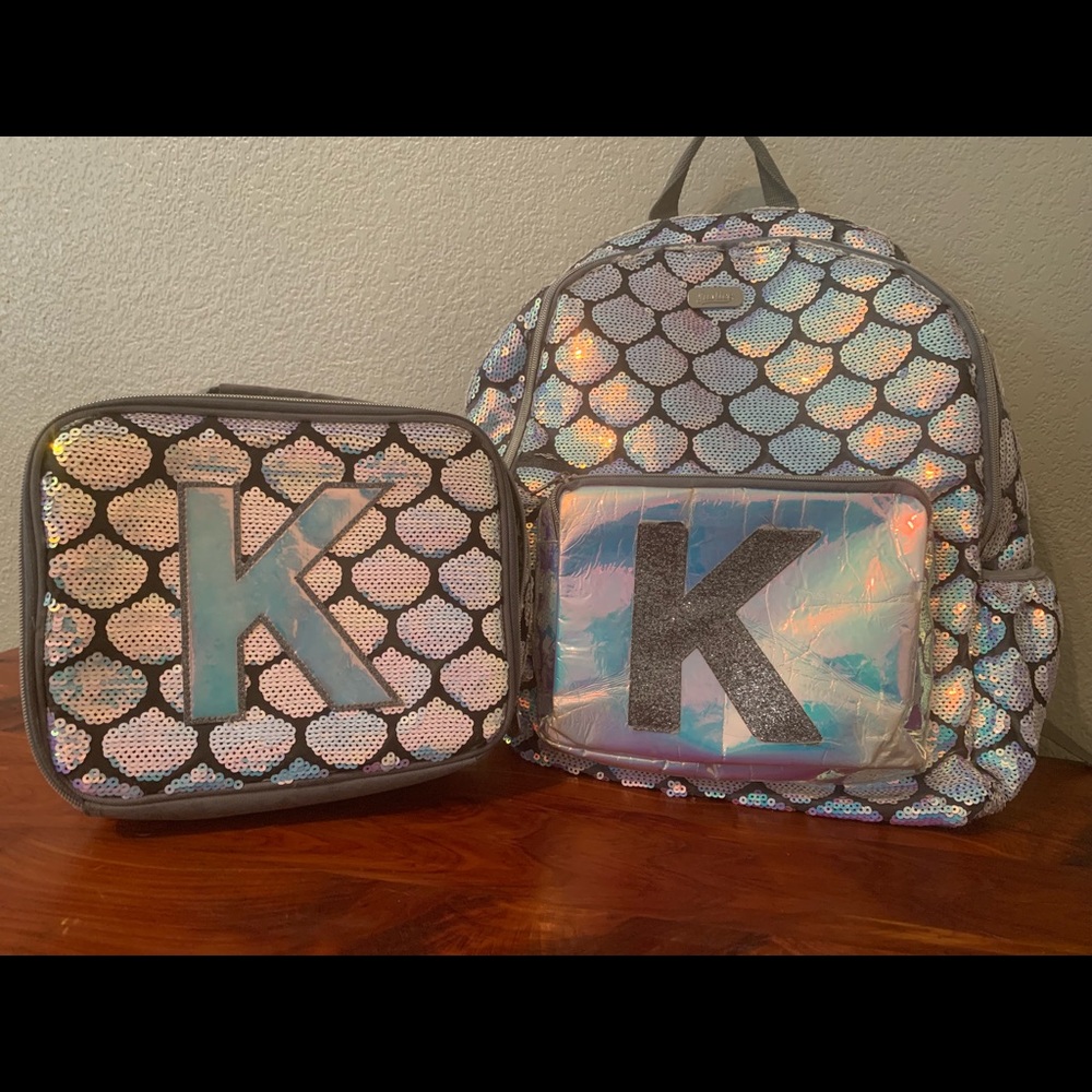 Justice “K” Backpack and Lunchbox